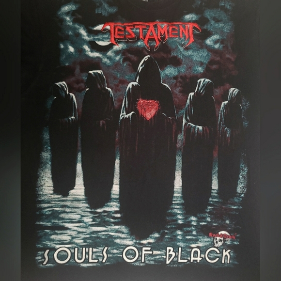 Rock & Death T-shirt from iconic Heavy Metal band Testament Size XL Men - Picture 3 of 5